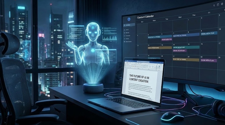 Marketing de conteúdo com IA: como produzir em escala sem perder qualidade